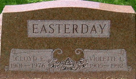 Violette Lorna Holderbaum Easterday Find A Grave Memorial