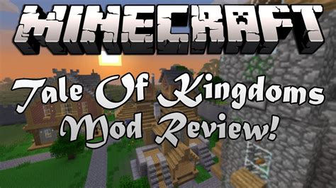 Minecraft Tale Of Kingdoms Mod Review YouTube