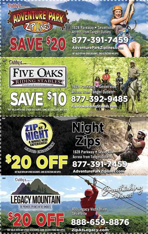 Smoky Mountains Pigeon Forge Coupons Gatlinburg Discount Coupons