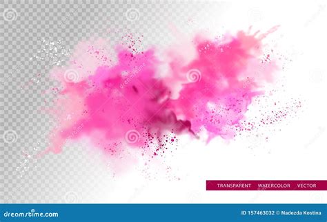 Abstract Watercolor Splash Stock Vector Illustration Of Burst