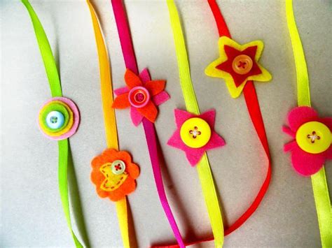 Cute Handmade Rakhis With Buttons We Have 15 Best Ideas To Make Rakhi At Home For