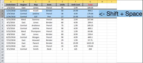 How To Select Multiple Rows In Excel Printable Templates Free