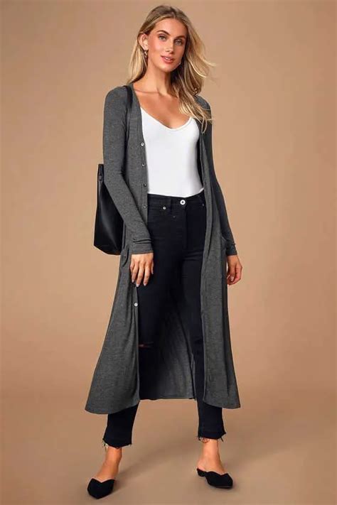 26 Long Cardigan Outfits For Women Should You Wear Them 2023 Fashion