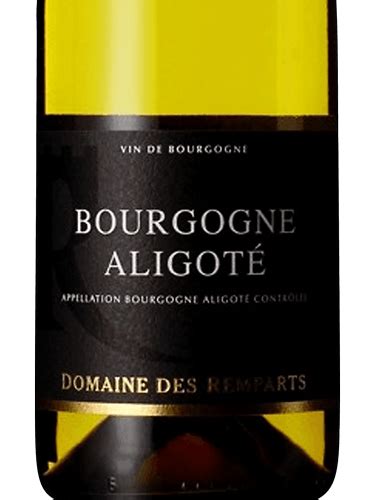 Domaine Des Remparts Bourgogne Aligot Vivino Us