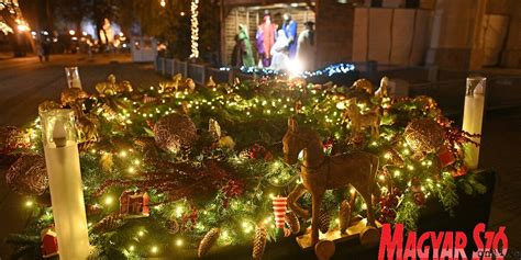 Adventi hangulat Kecskeméten GALÉRIA Magyar Szó