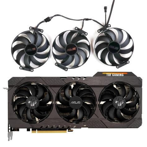 Вентиляторы для видеокарт Asus Rtx 3060 3070 3080 3090 Ti Tuf Oc Cf9010u12d купить в Москве