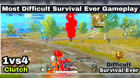 Most Difficult Survival Solo Vs Squadsrush Gameplayfully