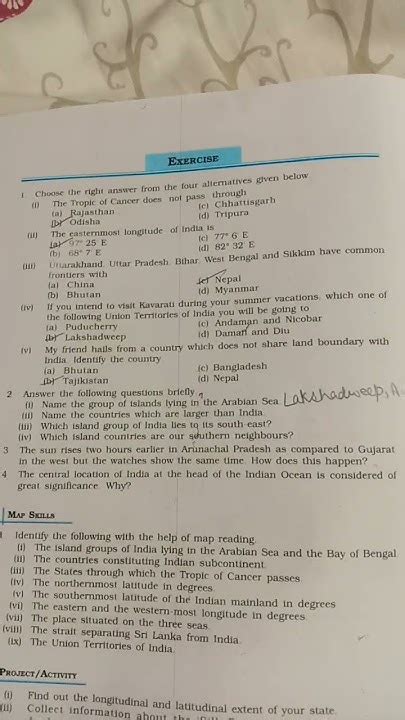 Class 9 Sst Geography Chapter 1 Mcqs Youtube