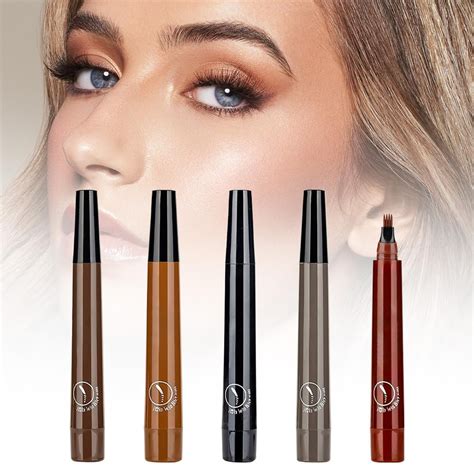 2 Pcs 3d Microblading Eyebrow Pencil Contouring Pen 2024 New Magic Eyebrow Pencil