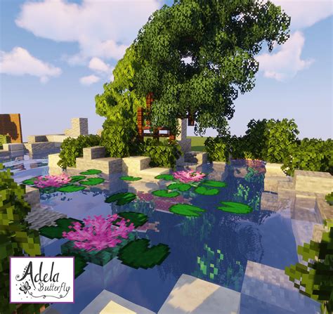 Japanese Garden Designs Minecraft Map