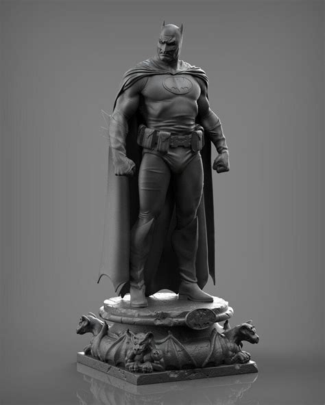 Artstation Batman Alex Ross Nick Hanzo Batman Statue Superman Art Batman Artwork