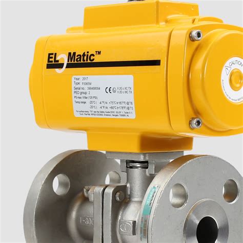 Elomatic Actuator Actuated Valves