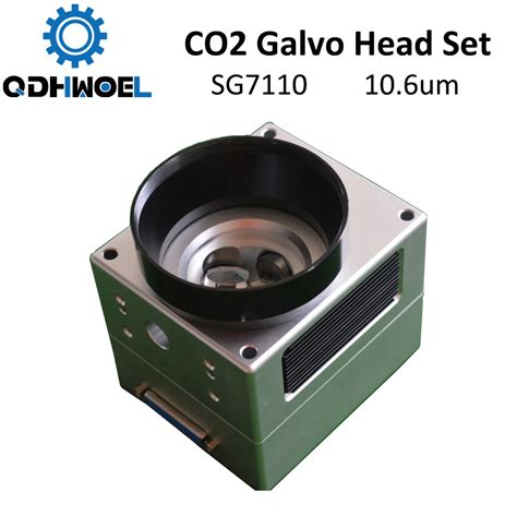 QDHWOEL 10 6um 10600nm CO2 Laser Scanning Galvo Head SG7110 Input