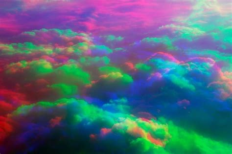 Neon Clouds ☻ Color Photography Photography Techniques Sky Art