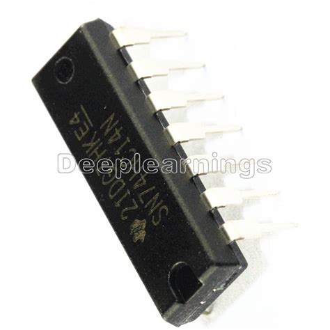 10PCS NEW IC SN74HC14N 74HC14 HEX SCHMITT TRIG INV 14 DIP EBay