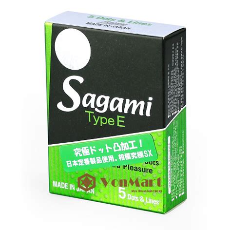 Bao cao su Sagami Type E, Xtreme condom gân gai kích thích khoái cảm