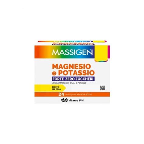 Massigen Magnesio Potassio Forte Zero Zucchero