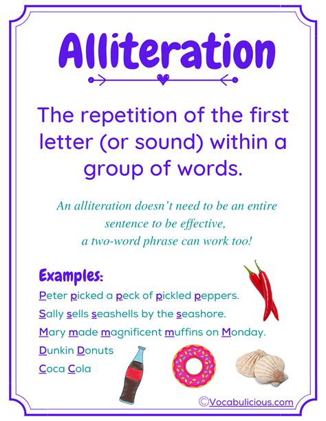 Examples Of Alliteration