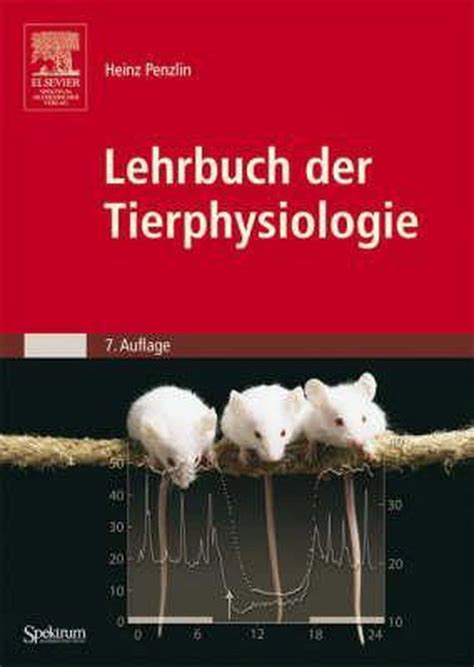 Lehrbuch Der Tierphysiologie Heinz Penzlin Boeken