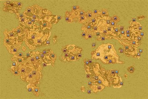 Dragon Quest 9 World Map Map