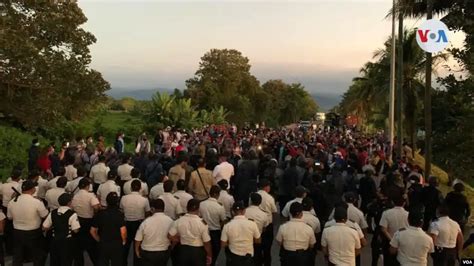 Caravana Con Unos 250 Migrantes Parte De Honduras Rumbo A EEUU