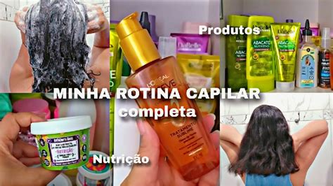 Rotina Capilar Completa Haircare Nutri O Crescimento E