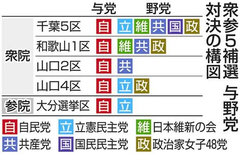 自民議員が辞職した千葉5区では野党が分裂 内閣支持率低迷気味の中、4月に衆参5補選 解散見据え思惑交錯：東京新聞 Tokyo Web