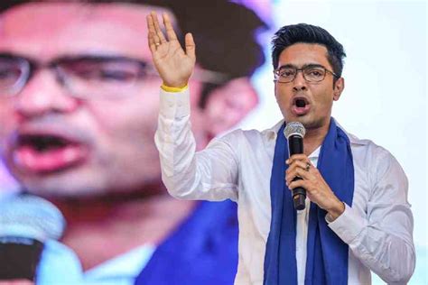 Trinamul Congress TMC Abhishek Banerjee Returns Home Slams BJP For