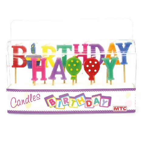 Pf 6808 Happy Birthday Pick Candles 24 Packs