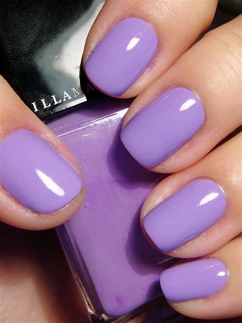 Illamasqua Jomina Lilac Nails Purple Nails Light Purple Nails