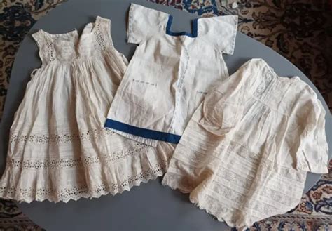 Lot De Belles Robes Anciennes Pour Poup E Jumeau Steiner Eur