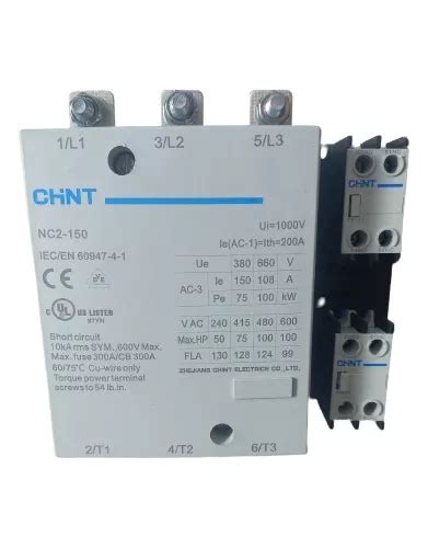 Contactor Trif Sico Bobina V Marca Chint En Venta En Los