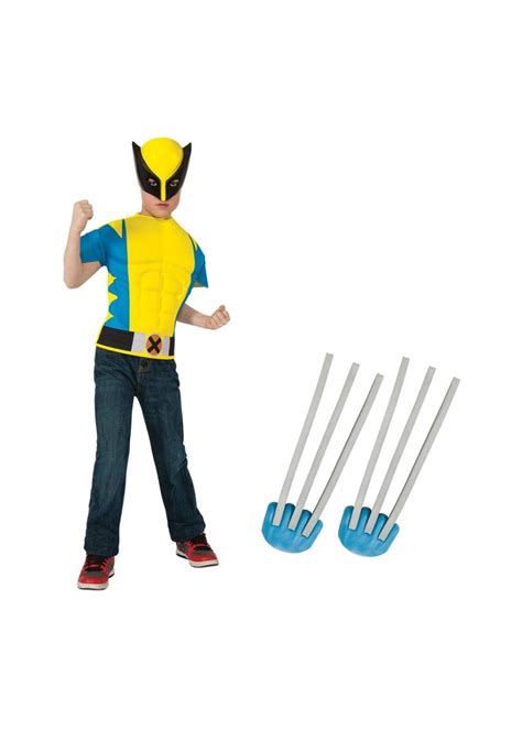 Wolverine Boys Costume Kit - Movie Costumes