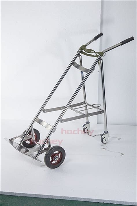 Latest Innovative Trolleys Stainless Steel Oxygen Cylinder Trolley For