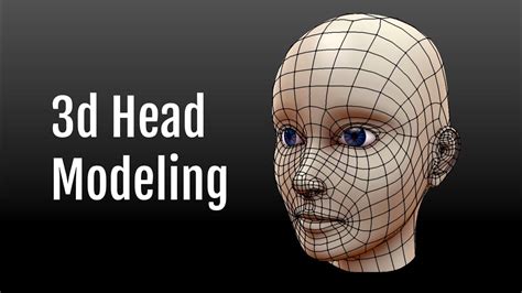 3d Face Modeling In Blender Youtube