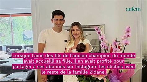 Zinédine Zidane son adorable photo avec sa petite fille Vidéo