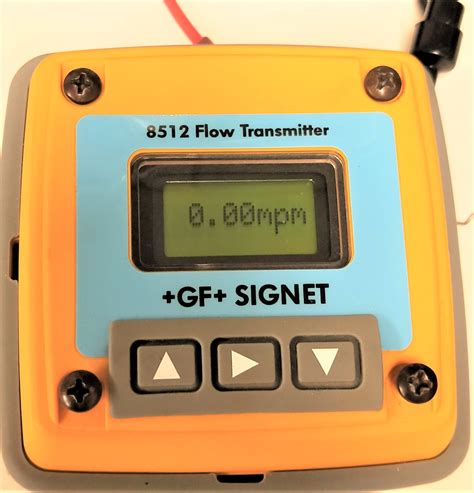 Used Gf Signet Flow Transmitter For Sale At Chemistry Rg