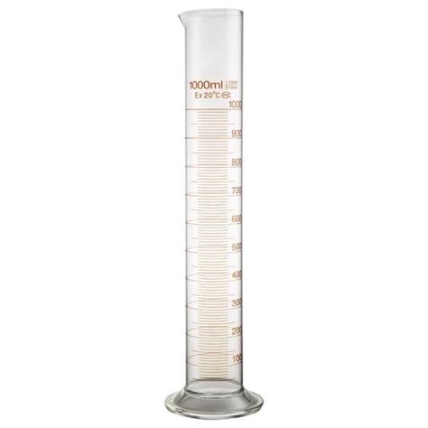 1000 ml Verre Borosilicate thermique éprouvette graduée Kit Laboratoire