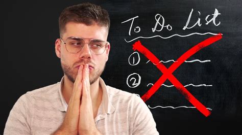 5 Biggest To Do List Mistakes You Need To Stop Making Youtube