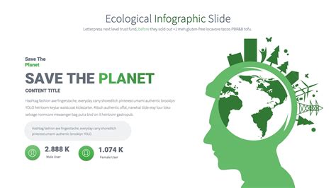 Ecological Keynote Infographics Slides Presentation Templates