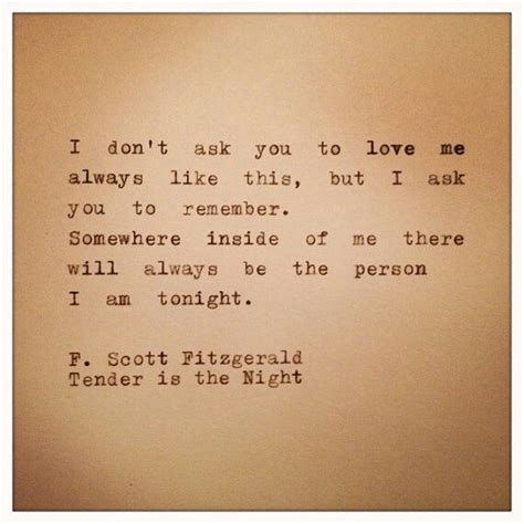 F Scott Fitzgerald Love Quotes Quotesgram