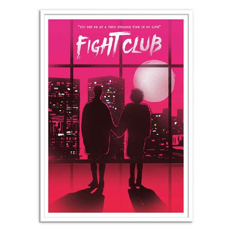 Art Poster Fan Art Cinema Movies Fight Club 2toast