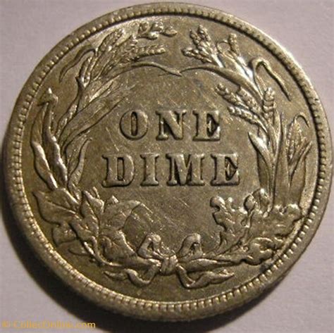 1904 Dime Monnaies Monde États Unis Dimes 1892 1916 Barber