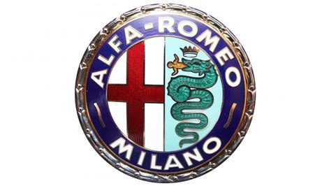 Alfa Romeo Logo Symbol Meaning History Png Brand