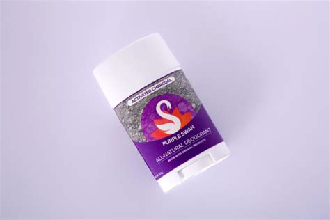 Charcoal Deodorant Purple Swan