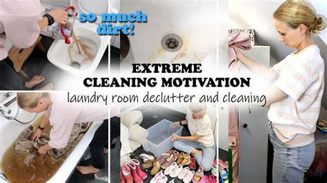 Extreme Clean And Declutter Laundry Room Declutter Rug Cleaning