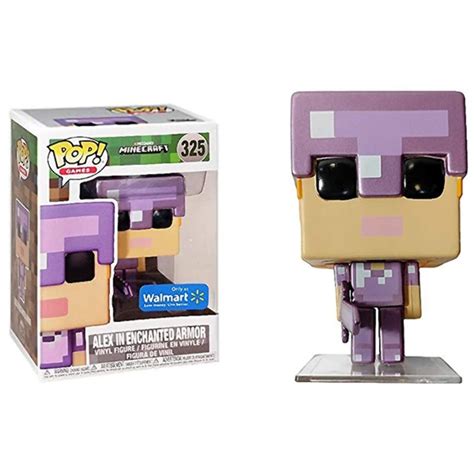 Jual Funko Pop Games Minecraft Alex In Enchanted Armor Shopee