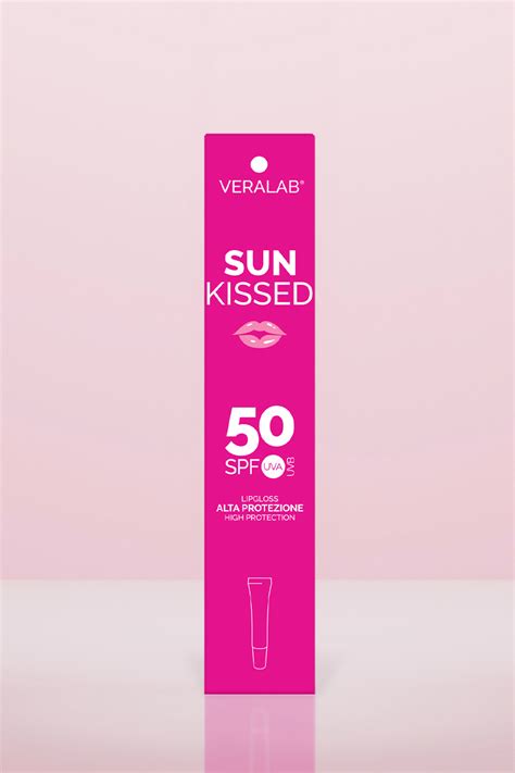 Lipgloss Colorato Spf50 Sun Kissed Linea Solari Veralab