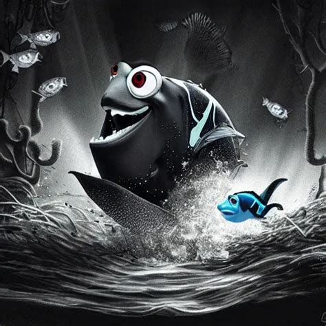 Film Still Of Emma Watson As A Fish In Finding Nemo Stable