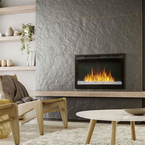 Dimplex 33 In Multi Fire XHD Contemporary Electric Fireplace Insert